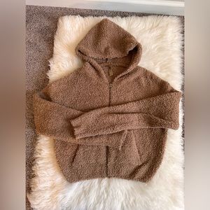 LIKE NEW Skims Crop Hoodie
